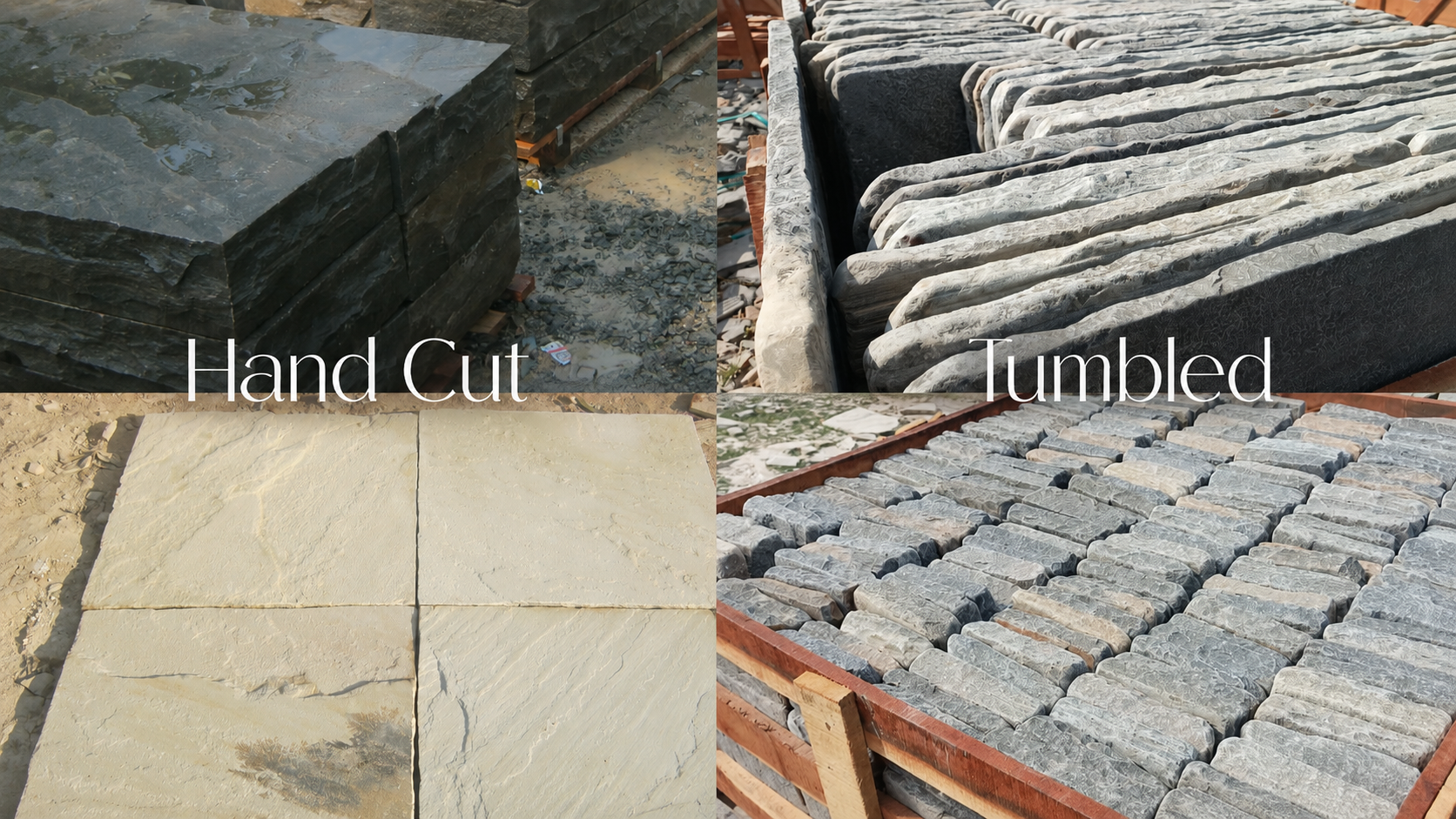 Natural Hand Cut vs Tumbled Finish: Which Stone Finish Is Right for Your Project?