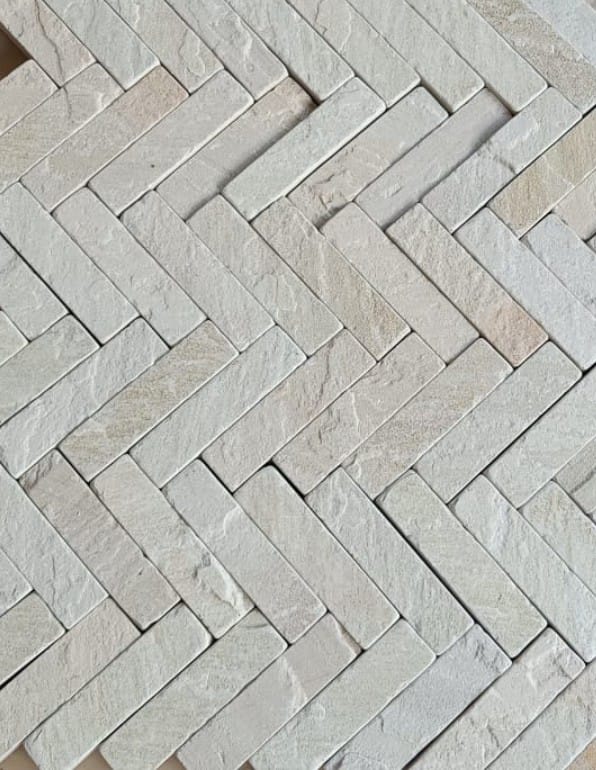 beige mint tiles cobbles