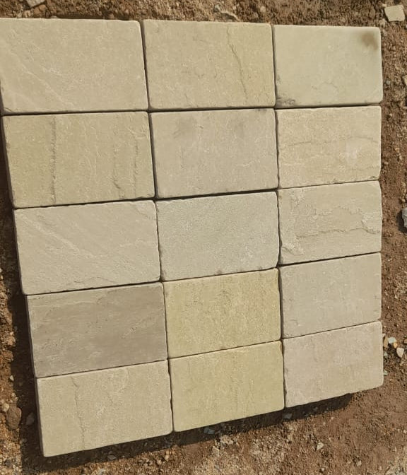 Raj Green Tumbled Cobbles